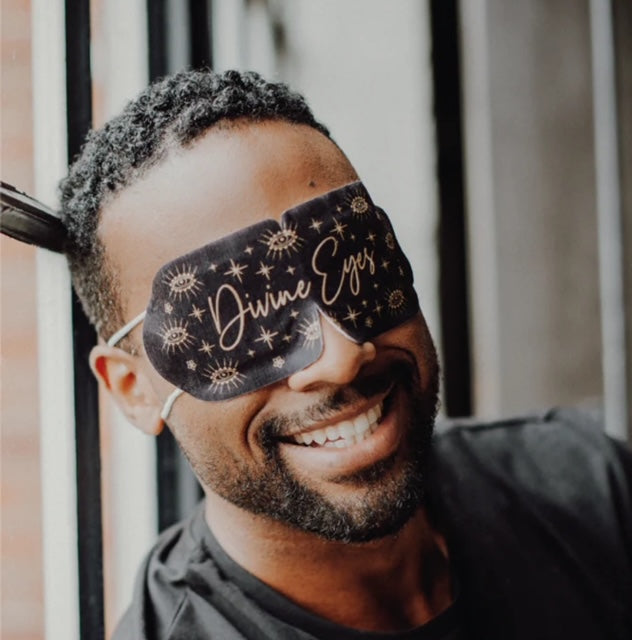 Divine eyes self-heating eye mask
